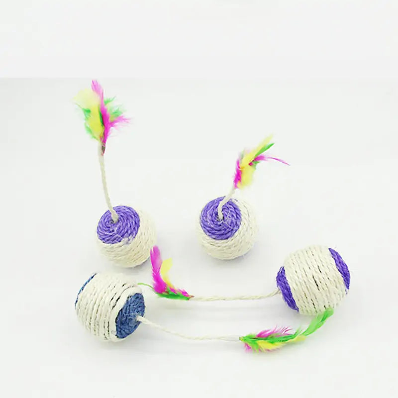 Cat Scratching Ball Toy  Happy Pet3