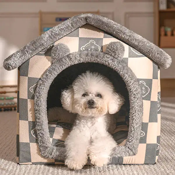 Verneza Foldable Pet House  Happy Pet3