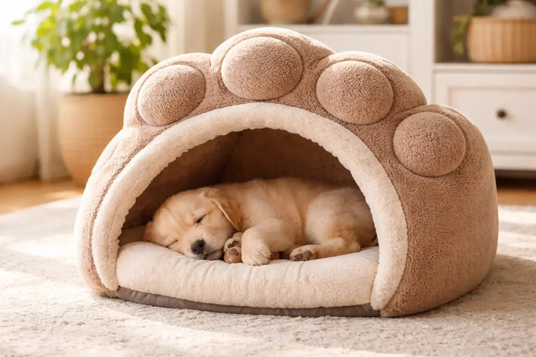Paw Shape House Bed for Your Pet -  How It Transforms Your Pet's Sleep?