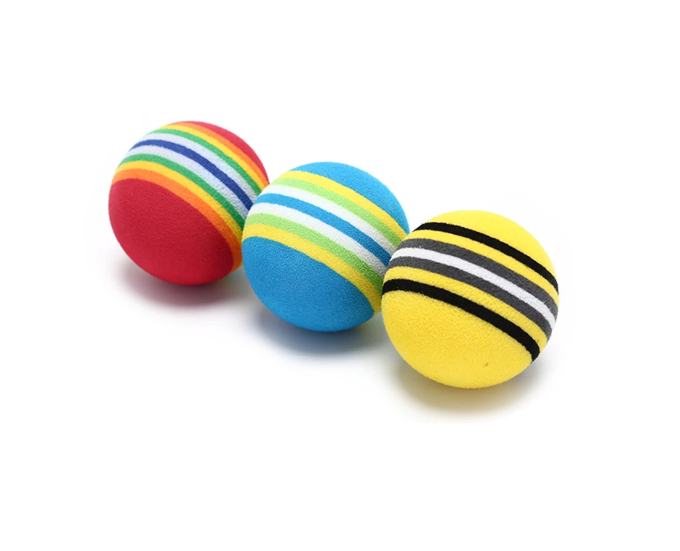 Golf Practice Balls - Sponge Foam Training Balls Paw Pals Pet Shop