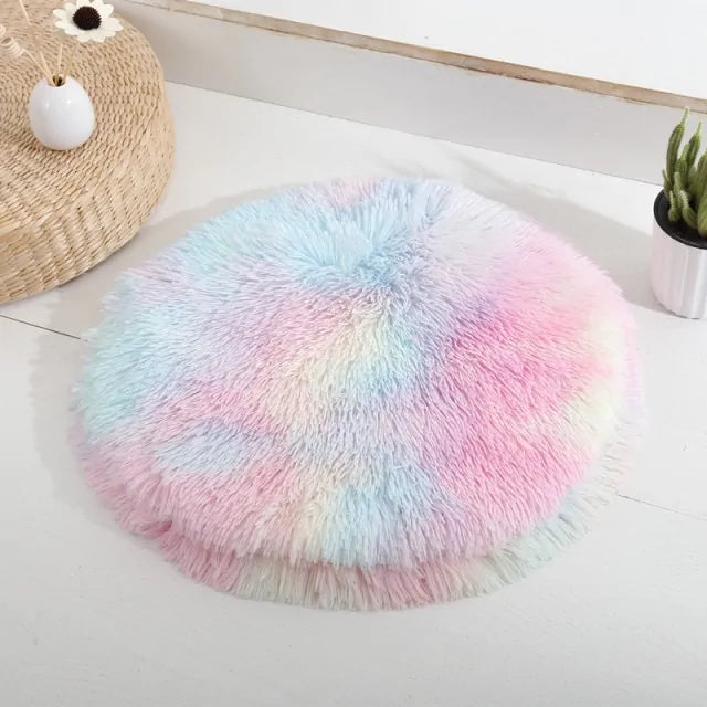 Round Dog Bed  Happy Pet3 Rainbow Diameter 40 cm 