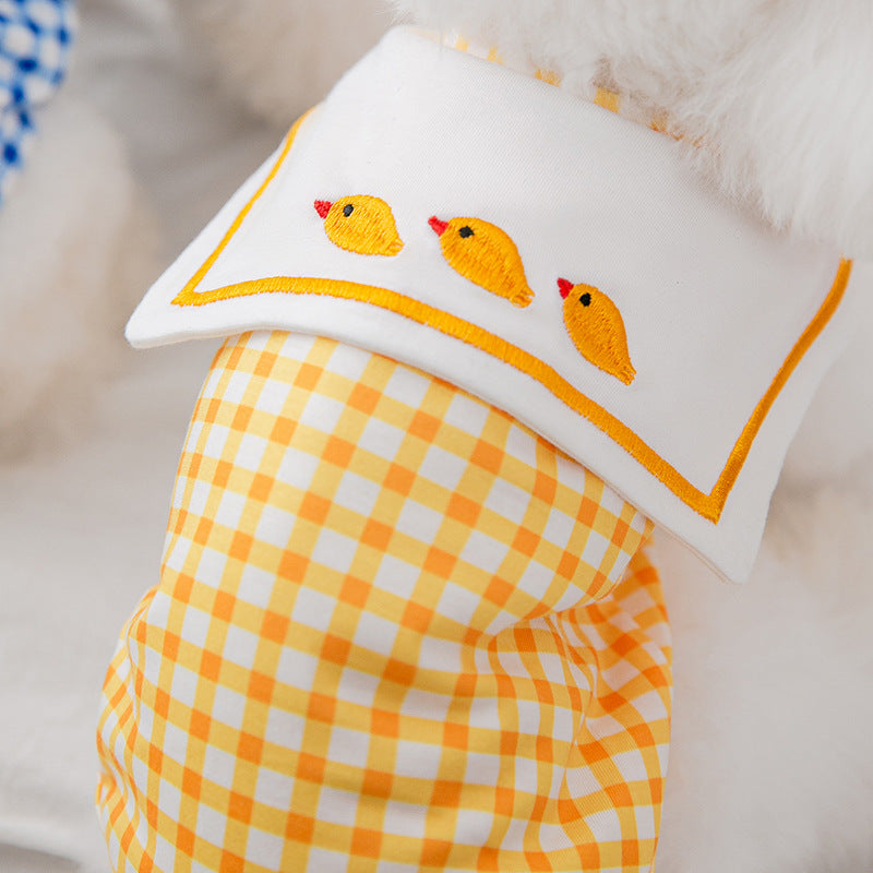 Cat Shirts for Small and Medium Dogs Pet Clothing Paw Pals Pet Shop Yellow / S (recommended weight 3-5 catties)