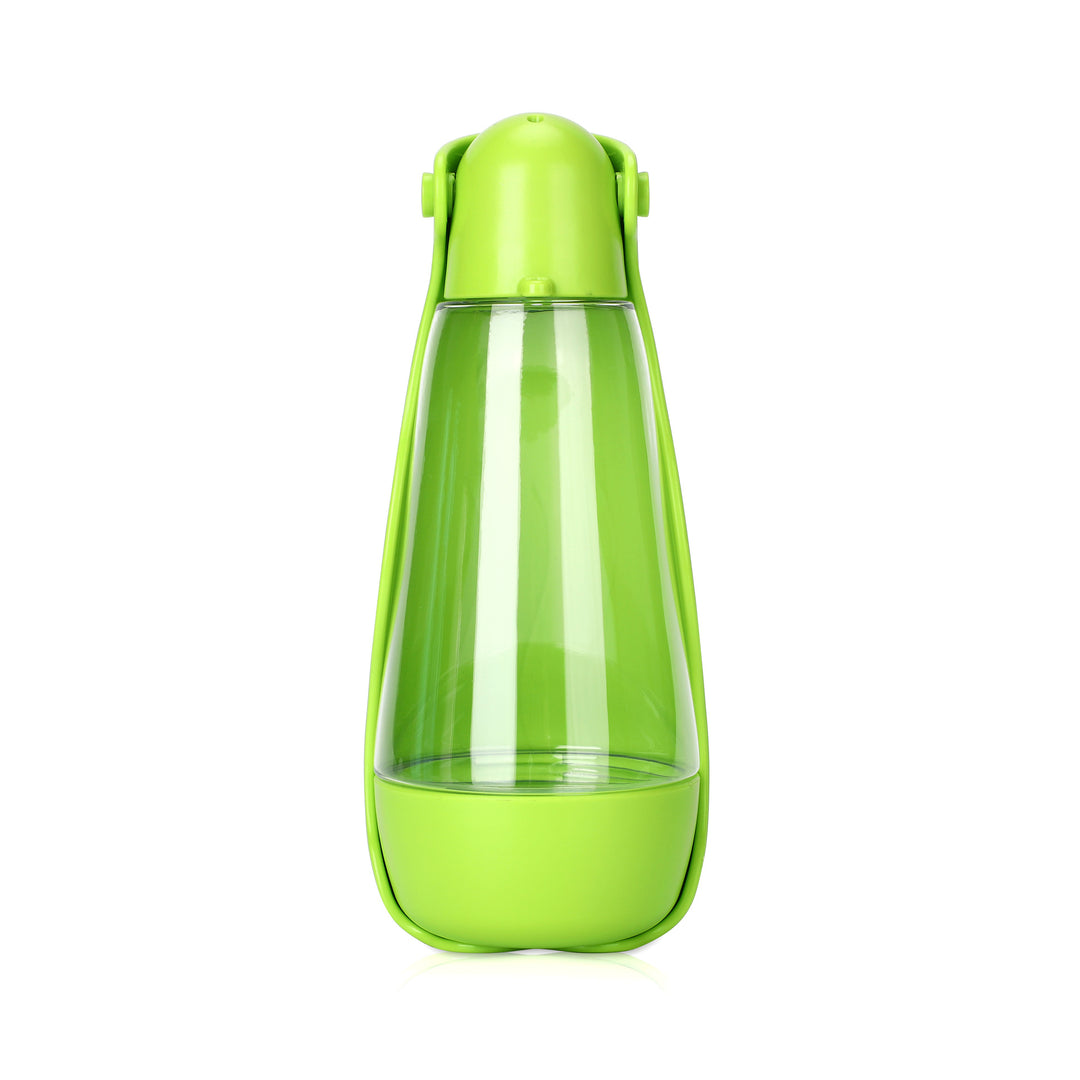 Portable Multifunctional Pet Water Bottle for Dogs & Cats Paw Pals Pet Shop Kettle fluorescent color