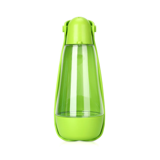 Portable Multifunctional Pet Water Bottle for Dogs & Cats Paw Pals Pet Shop Kettle fluorescent color