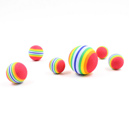 Golf Practice Balls - Sponge Foam Training Balls Paw Pals Pet Shop