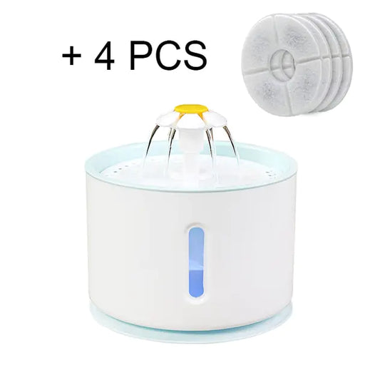 Pet Drinking Electric Dispenser Bowls  Happy Pet3 Plastic 4PC Filters  