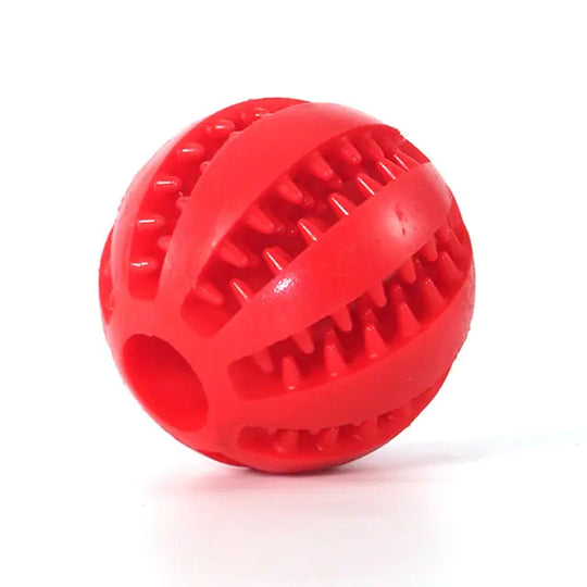 Rubber Balls Chewing Pet Toys  Happy Pet3 Red M-6cm 