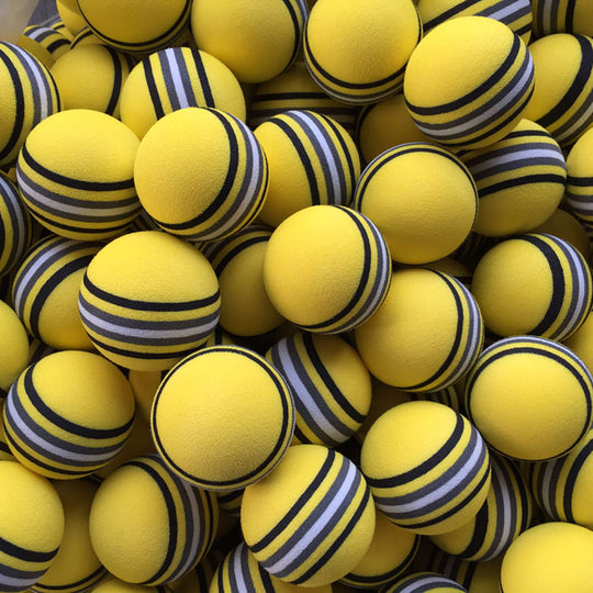 Golf Practice Balls - Sponge Foam Training Balls Paw Pals Pet Shop 50pcs Yellow