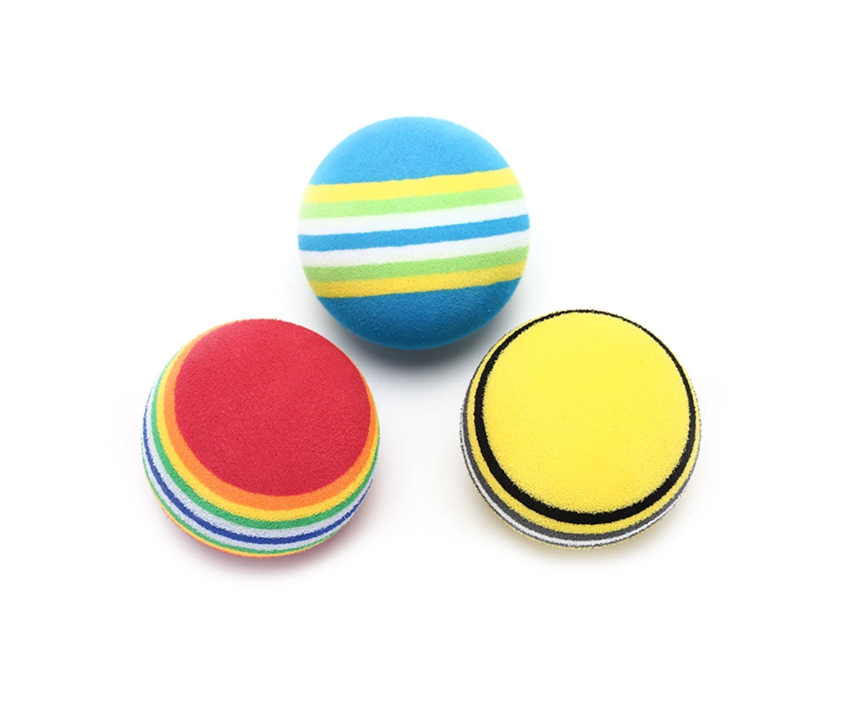 Golf Practice Balls - Sponge Foam Training Balls Paw Pals Pet Shop
