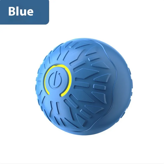 Pets Electric Jumping Ball Automatic Dog-teasing Luminous Pet Products Pets Dogs Training Products Ball Toys For Dogs Resistance Paw Pals Pet Shop Blue Jumping Ball