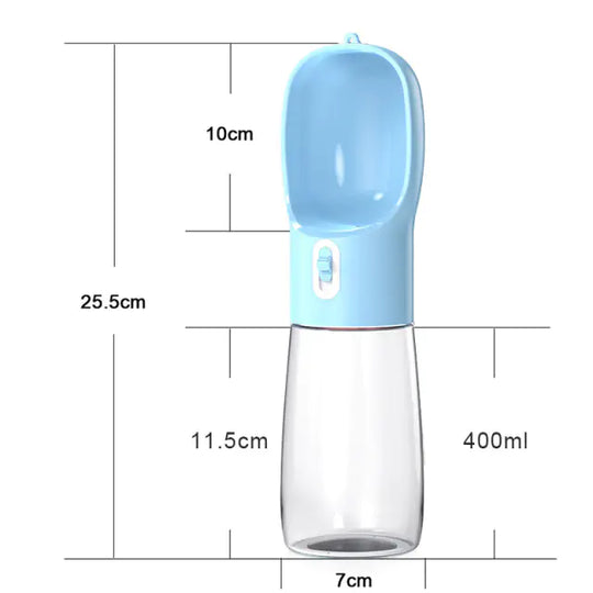 Multifunction Pet Bottle  Happy Pet3 Blue2  