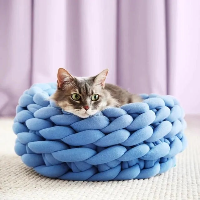 Soft Pet Bed  Happy Pet3 Blue 50cm(1.2kg) 