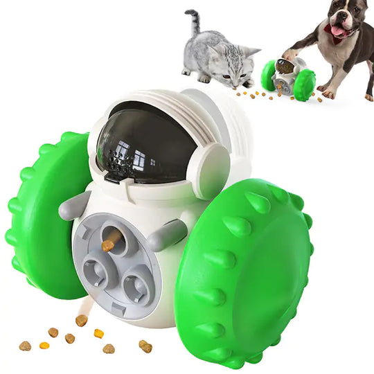 Tumbler Food Dispenser Pet Toy  Happy Pet3 Green  