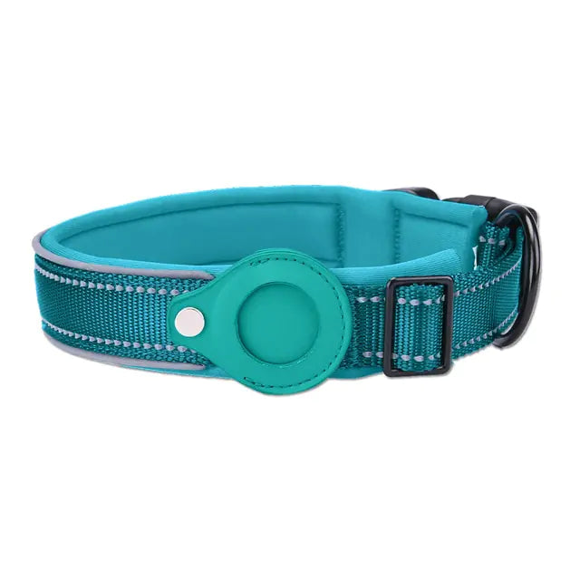 Airtag Dog Collar  Happy Pet3 Blue S 