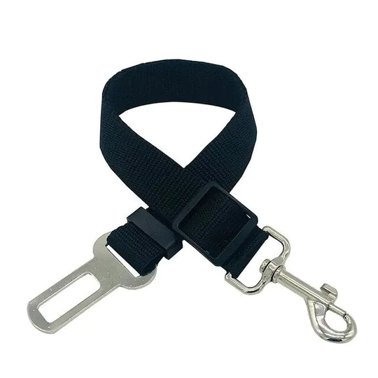 Adjustable Leash Dog Seat Belt  Happy Pet3 Black 45-72cmWidth 2.5cm 