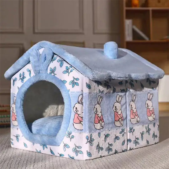 Verneza Foldable Pet House  Happy Pet3 Pastel S 