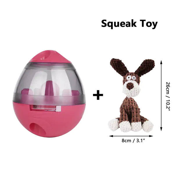 Pets IQ Treat Toys  Happy Pet3 Pink and Donkey  