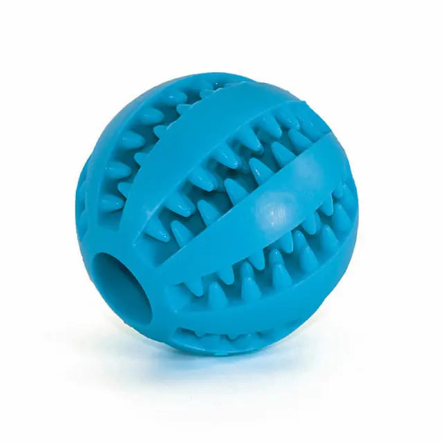 Rubber Balls Chewing Pet Toys  Happy Pet3 Dark Blue S-5cm 