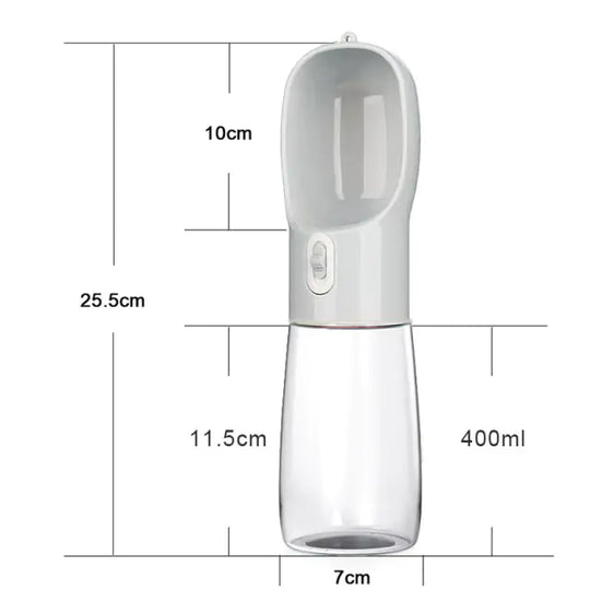 Multifunction Pet Bottle  Happy Pet3 Grey2  