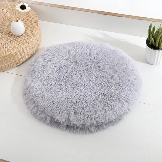 Round Dog Bed  Happy Pet3 Light Gray Diameter 50 cm 