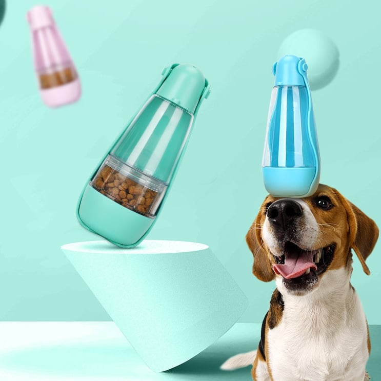 Portable Multifunctional Pet Water Bottle for Dogs & Cats Paw Pals Pet Shop