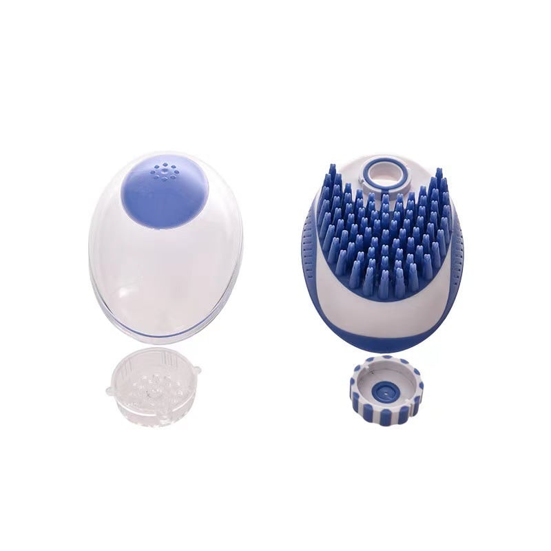 Silicone Bath Brush and Massage Comb for Pets Paw Pals Pet Shop