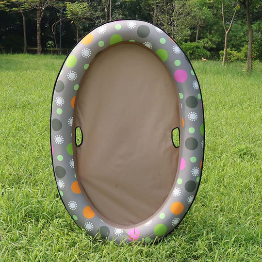 Inflatable Dog Swimming Pool Hammock for Pets Paw Pals Pet Shop Dark Blue