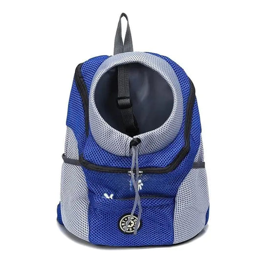 Pet Travel Carrier Bag  Happy Pet3 Blue M for 5-10kg 