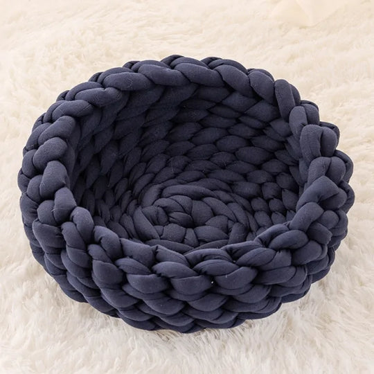 Soft Pet Bed  Happy Pet3 Navy Blue 35cm(0.65kg) 