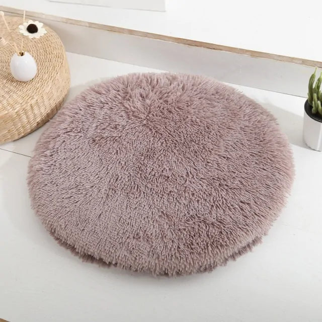 Round Dog Bed  Happy Pet3 Brown Diameter 60 cm 