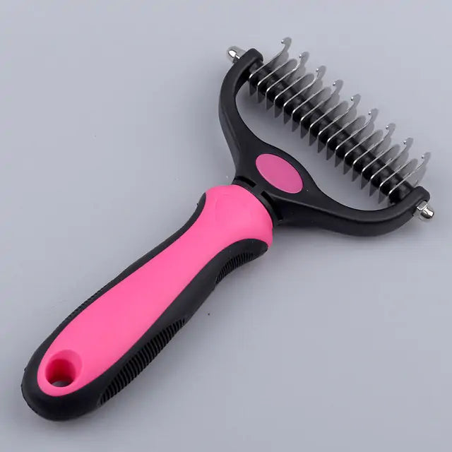 Pet Grooming Comb  Happy Pet3 Pink L 