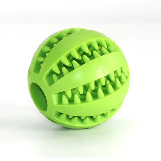 Rubber Balls Chewing Pet Toys  Happy Pet3 Green M-6cm 