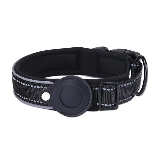 Airtag Dog Collar  Happy Pet3 Black S 