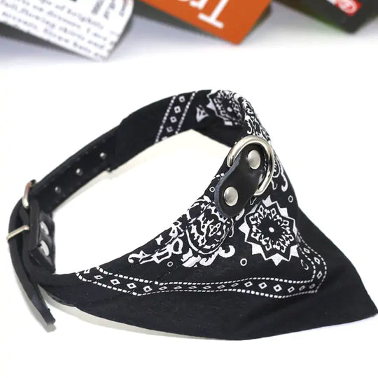 Small Pet Collar PU Adjustable Leather Scar  Happy Pet3   