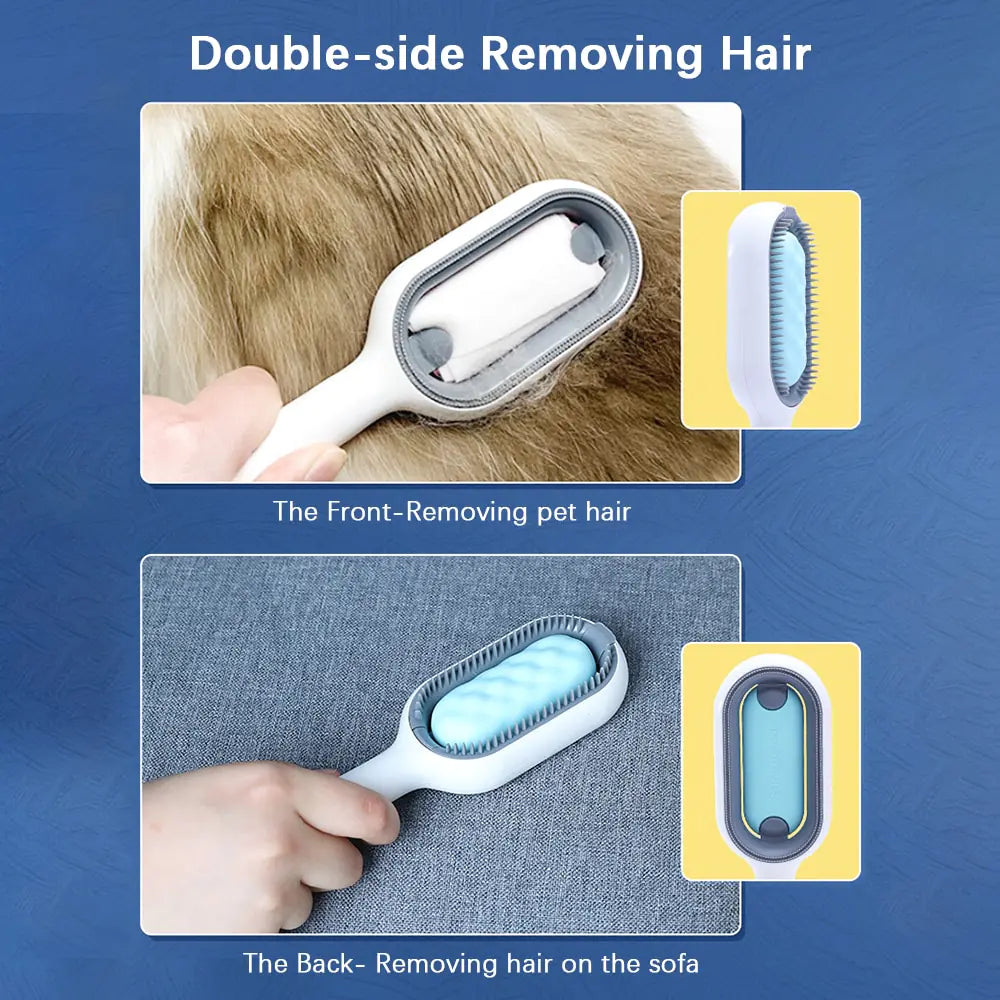 Pet Hair Cleaning Grooming Brush  Happy Pet3   