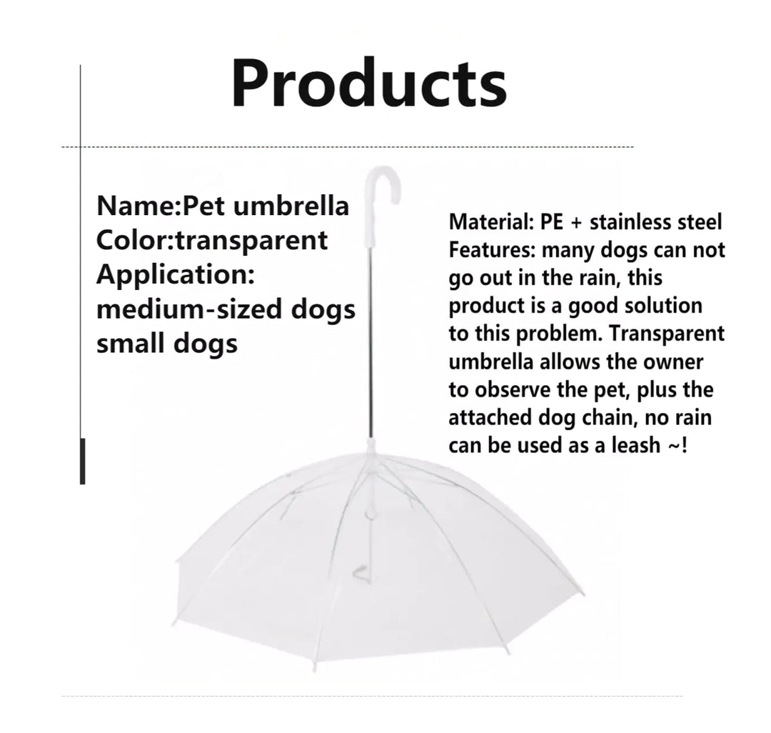 Pet Umbrella Leash  Happy Pet3   