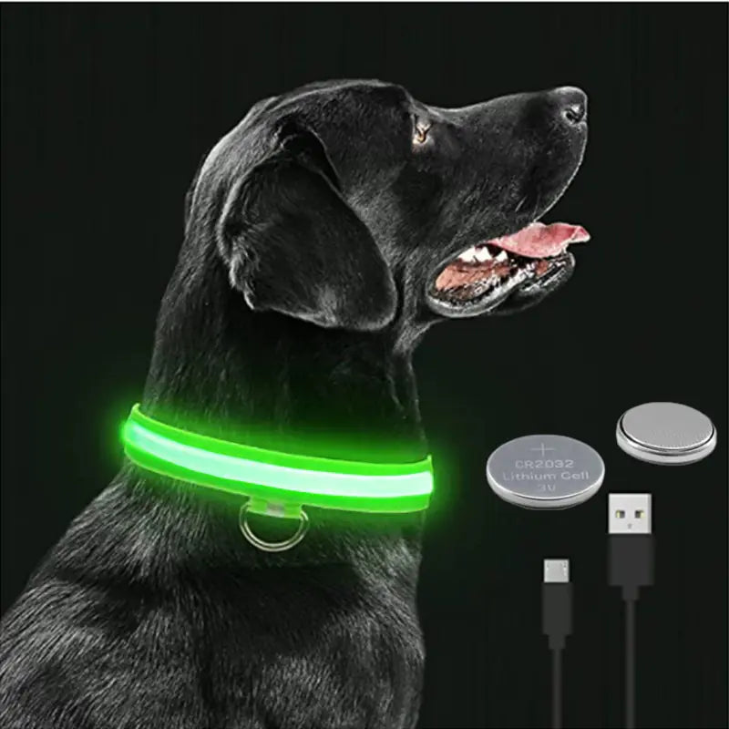 Glowing Dog Collar  Happy Pet3   