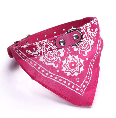 Small Pet Collar PU Adjustable Leather Scar  Happy Pet3   